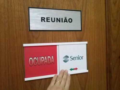 placa livre ocupada